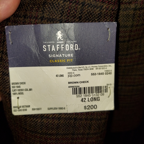 Wool blazer jacket - Picture 3 of 6